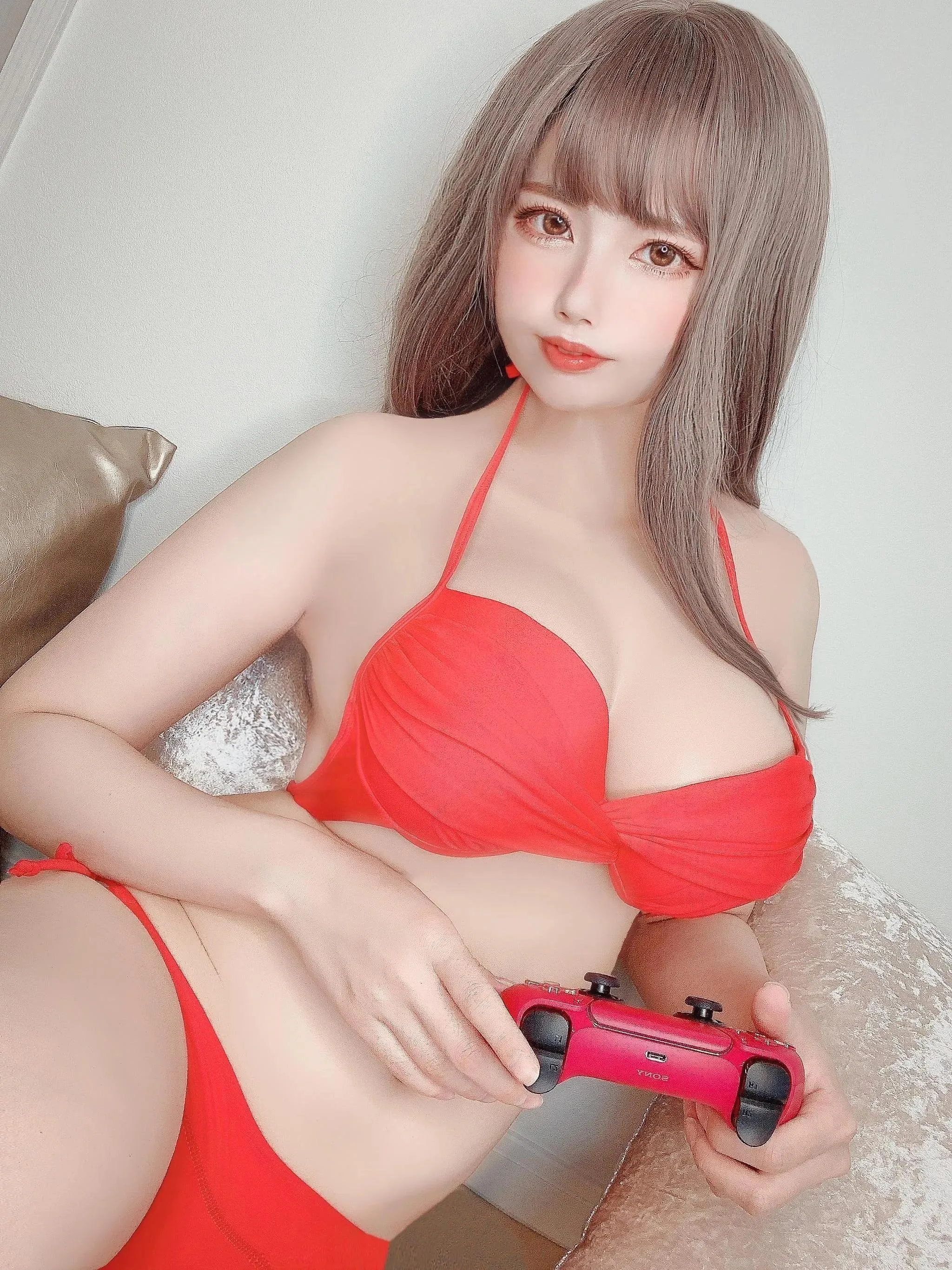 Uriうり – NO.005 Fantia2021-08月会员订阅合集-2021-08-27 Red Bikini9sheets [9P]插图3